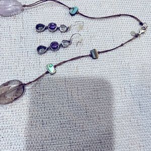 Silpada Crystal earrings